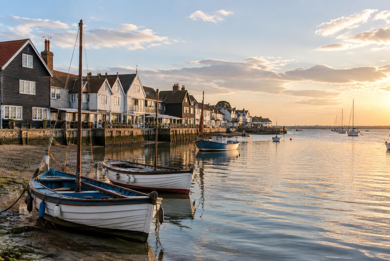 The waterfront at Leigh-on-Sea, home of Reliance Estates
